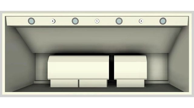 Vent-A-Hood® 60" Biscuit Wall Hood-3