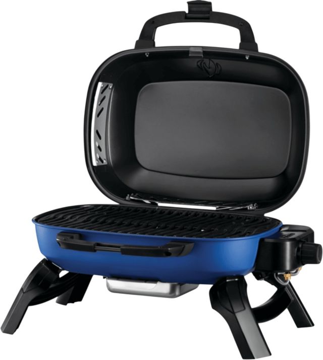 Napoleon TravelQ™ 240 Single Burner Blue Portable Liquid Propane Grill-4