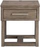 Signature Design by Ashley® Loyaska Grayish Brown/White End Table-1