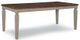 John Thomas Furniture® Vista Hickory/Stone Extension Dining Table-0