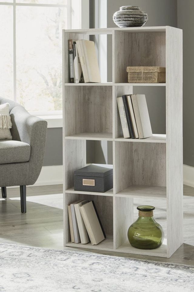 Signature Design by Ashley® Paxberry Whitewash Eight Cube Organizer-2