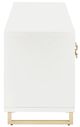Michael Amini® Palm Gate Cloud White Media Cabinet-3