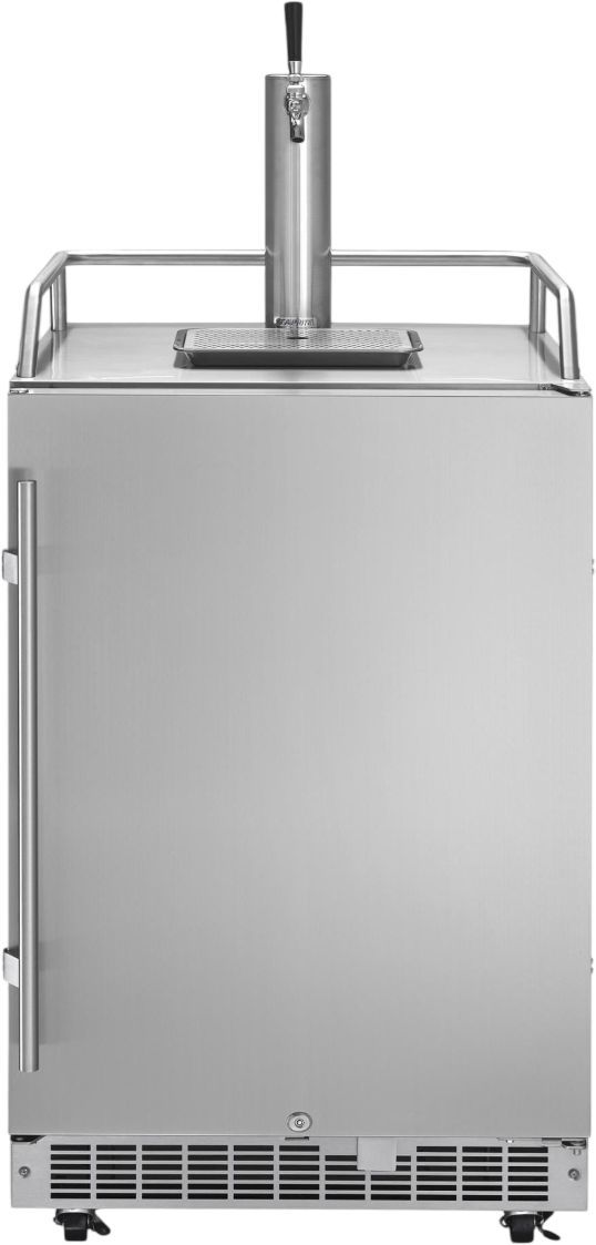Silhouette® 6.51 Cu. Ft. Stainless Steel Outdoor Built In Keg Cooler-0