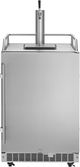 Silhouette® 6.51 Cu. Ft. Stainless Steel Outdoor Built In Keg Cooler-0
