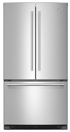 Maytag® 36 in. 25.0 Cu. Ft. Fingerprint Resistant Stainless Steel French Door Refrigerator