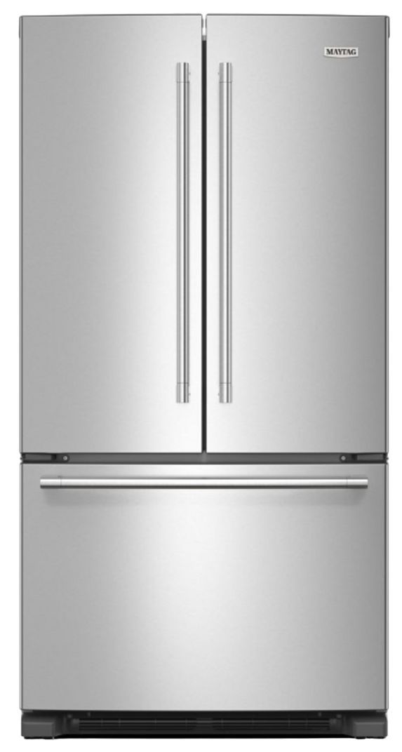 Maytag® 36 In 250 Cu Ft Fingerprint Resistant Stainless Steel French Door Refrigerator 8716