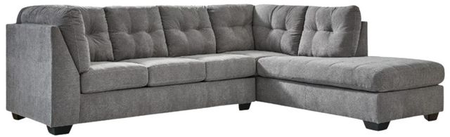 Signature Design by Ashley® Marelton 2-Piece Gray Right-Arm Facing Sleeper Sectional and Chaise-0