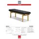 Korson Furniture Lulie Black Modern Bench-1