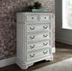 Liberty Furniture Magnolia Manor Antique White/Weathered Bark Chest-1