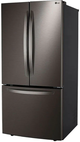 LG 25.1 Cu. Ft. Smudge Resistant Black Stainless Steel French Door Refrigerator-2