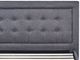 DreamCloud Full Bed Mornington Frame with Headboard - Grey-2