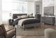 Signature Design by Ashley® Brymont 3-Piece Dark Gray Full Platform Bed Set-4