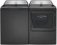 GE Profile™ Diamond Gray Top Load Washer & Gas Dryer Laundry Pair-0