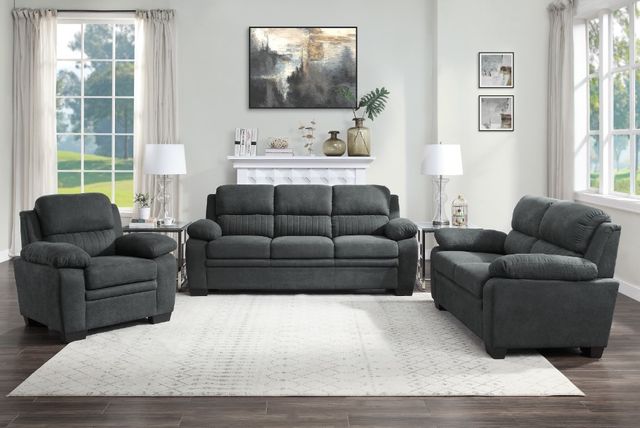 Homelegance® Holleman Dark Gray Chair-1