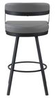 Homelegance® Crowley Gray Pub Swivel Chair-3