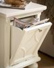 American Drew® Lynn Haven White Chairside Table-1