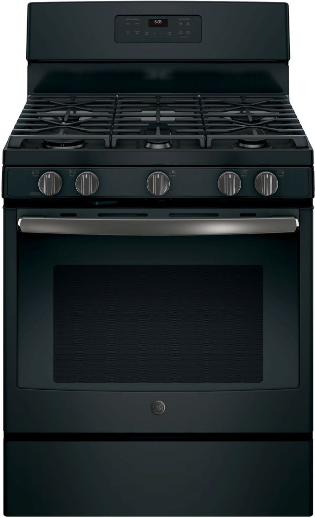 GE® 30" Free Standing Gas Range-Black Slate-JGB660FEJDS-0