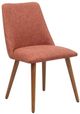 Olliix by Nadia Set of 2 Orange Dining Chair-0
