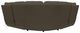 La-Z-Boy® Rigby 3-Piece Java Curved Manual Reclining Sectional-2