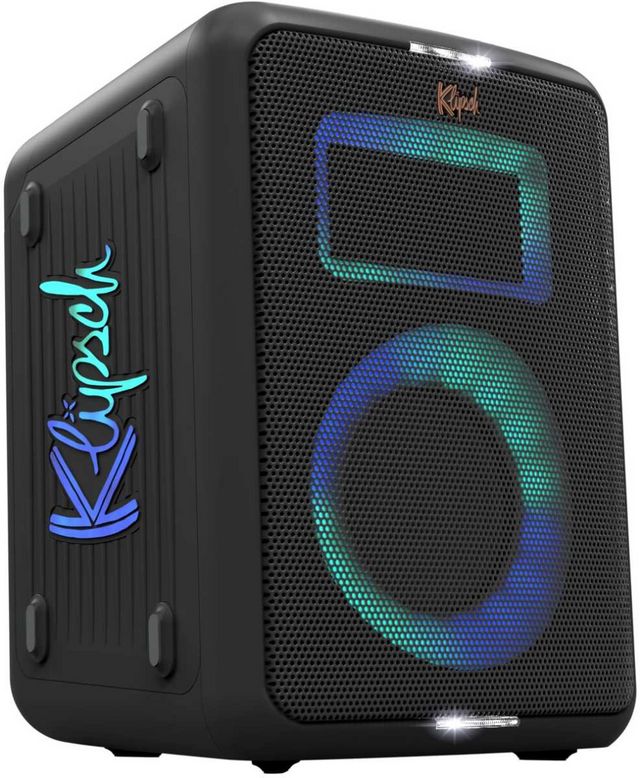 Klipsch® Music City Series 5.25" Black Portable Bluetooth Speaker -2