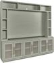 aspenhome® Perry Sage Green 97'' Console and Hutch-0