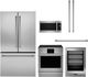 Monogram® 5 Piece Stainless Steel Induction Kitchen Package-0