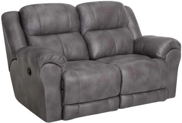 Franklin™ Croft Colt Smoke Dual Seat Power Reclining Loveseat-0