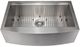 ZLINE Moritz 33" Stainless Steel Farmhouse Apron Mount Single Bowl Kitchen Sink with Bottom Grid and Accessories-1