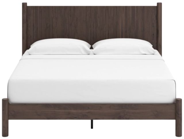 Signature Design by Ashley® Pamytta Brown King Panel Platform Bed-2