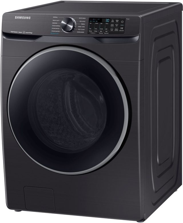Samsung 5.0 Cu. Ft. Brushed Black Front Load Washer-3