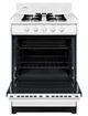 Summit® 24" White Freestanding Gas Range-1