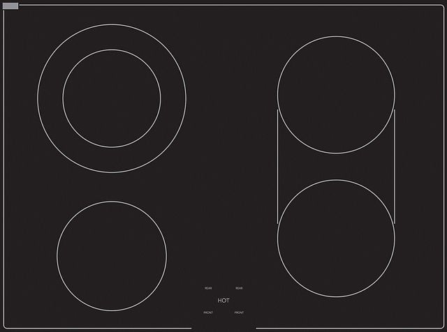 Viking® 5 Series 30" Cast Black Pro Style Electric Range-1