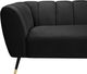 Meridian Furniture Beaumont Black Velvet Sofa-4