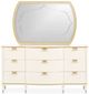 Michael Amini® La Terrazza Creamy Pearl Dresser with Mirror-1