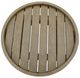 Signature Design by Ashley® Bradstreet Bay Beige Wooden Outdoor Round End Table-2