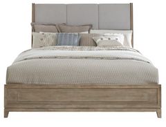 Liberty Furniture Brentwood Sandstone Queen Upholstered Panel Bed