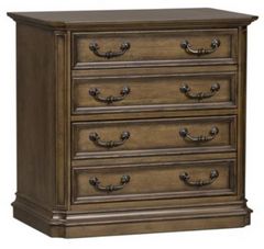 Liberty Furniture Amelia Antique Toffee Jr. Executive Lateral File