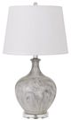 Cal® Lighting & Accessories Harlingen Marble Tone Table Lamp-0