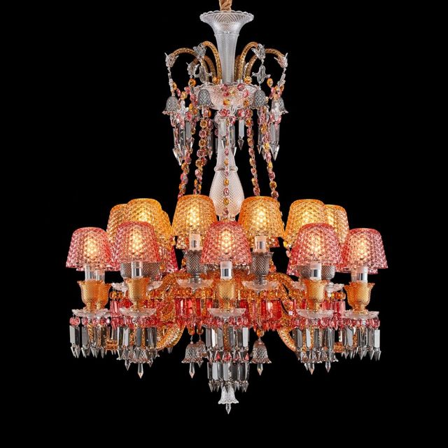 Michael Amini® Czarina Chrome 20-Light Chandelier-4