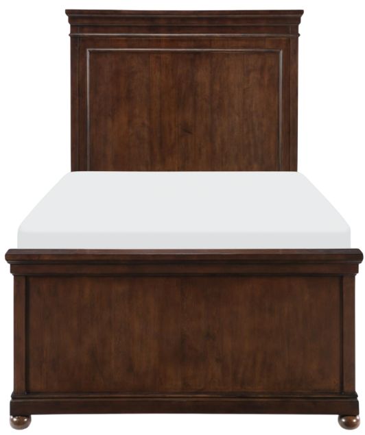 Legacy Kids Teen Canterbury Warm Cherry Twin Youth Panel Bed-2