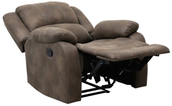 Homelegance® Fairview Brown Reclining Chair-3