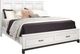aspenhome® Hyde Park White Paint California King Panel Storage Bed-0