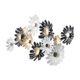 A & B Home Black/Gold/White Wall Decor-1
