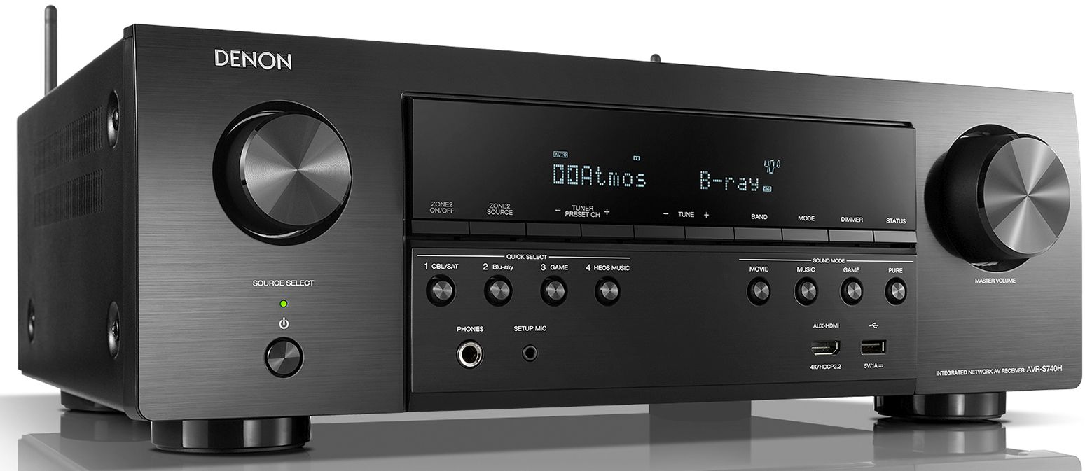 Denon® 7.2 Channel 4K AV Receiver-AVR-S740H | Direct Appliance of