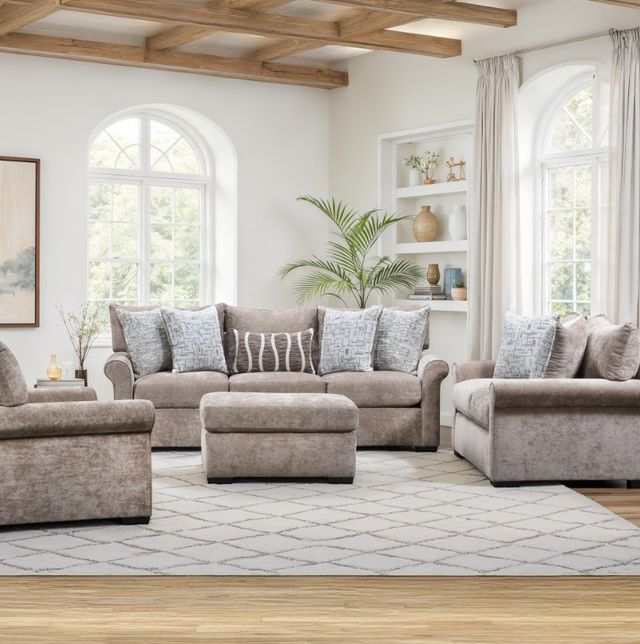 Behold™ Home Nadia Mushroom Ottoman-1