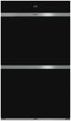 Wolf® M Series 30" Black Double Electric Wall Oven-0