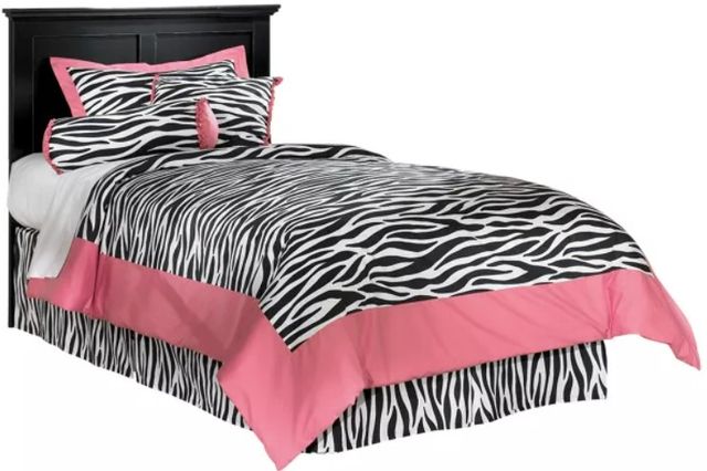 Signature Design by Ashley® Maribel 4-Piece Black Twin Panel Headboard Bedroom Set-1