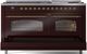Ilve® Nostalgie II Series 60" Burgundy Pro Style Dual Fuel Range-4