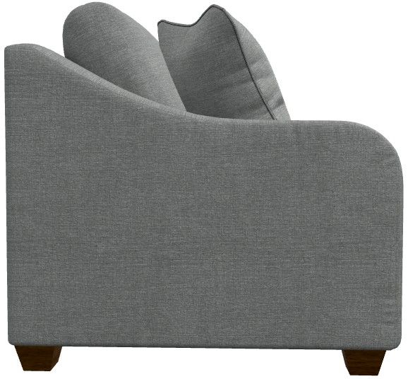 La-Z-Boy® Charlie Silver Apartment-Size Sofa-3