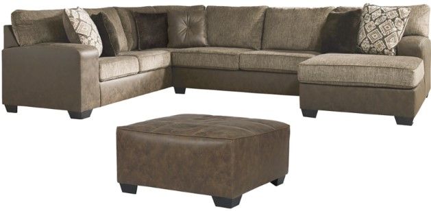 Benchcraft® Abalone 2-Piece Chocolate Living Room Set-0